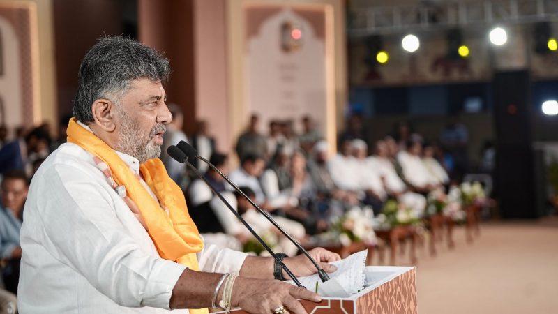 ವೈವಿಧ್ಯತೆಯಲ್ಲಿ ಏಕತೆ, ಕೌಶಲ್ಯದಲ್ಲಿ ಸ್ವಾವಲಂಬನೆ ಕರ್ನಾಟಕ ಪರ್ವದ ಆಶಯ: ಡಿಕೆಶಿ