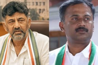 DK Shivakumar Dinesh Gooligowda
