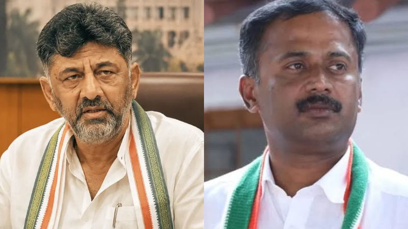 DK Shivakumar Dinesh Gooligowda