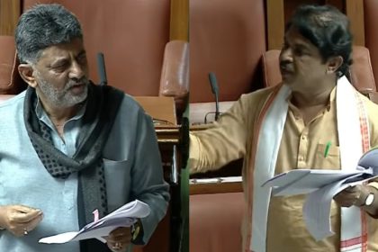 DK Shivakumar R Ashok
