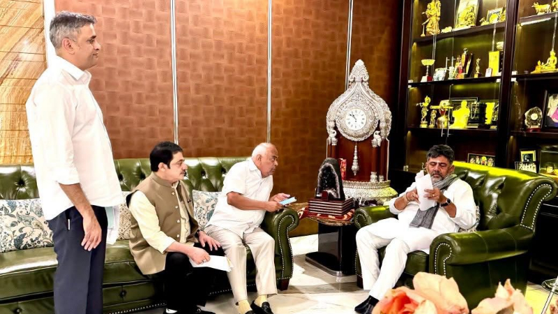 DK Shivakumar zameer Ahmed ramesh kumar ponnanna