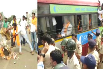 Davanagere Jagalur Bandh