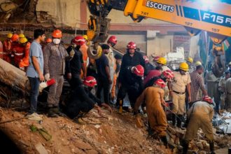 Delhi 5 Storey Building Collapse In Satya Niketan