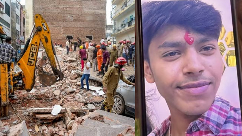 Delhi Building Collapse Arpit