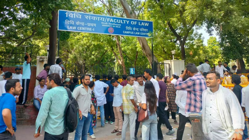 Delhi University Students