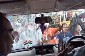 Eggs Stones Thrown At Kunal Ghoshs Car