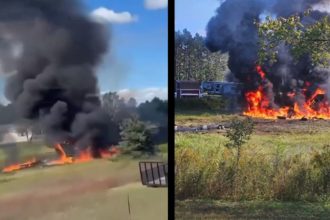 F16 Jet Crash