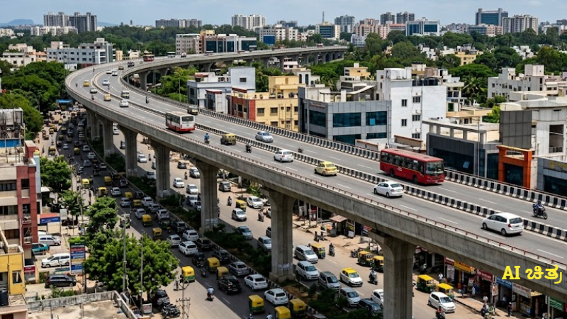 GBA clears nine elevated corridors spanning 29 km Bengaluru Traffic Problem