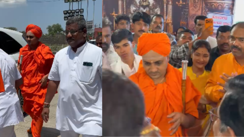 ಹಿಂದೂ ಮಹಾಗಣಪತಿ ದರ್ಶನ ಪಡೆದ ಕೊಪ್ಪಳ ಗವಿಮಠ ಶ್ರೀಗಳು