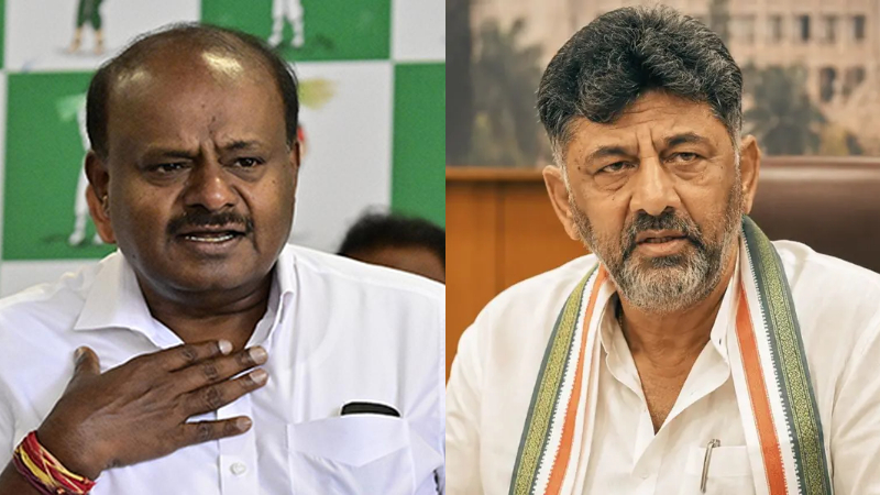 HD Kumaraswamy DK Shivakumar