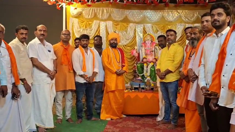 Hindu Jagarana Vedike Accepts Cops Challenge Massive Ganesha Procession Planned on Mosque Route in T Narasipura