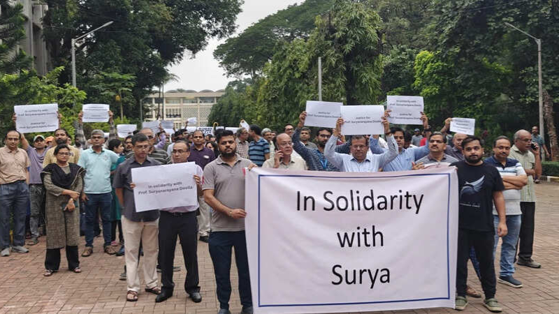 IIT Bombay Student Death Faculty Forum Backs Prof Suryanarayana Doolla Amid Outrage