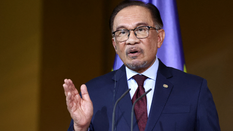 Malaysian Prime Minister Anwar Ibrahim