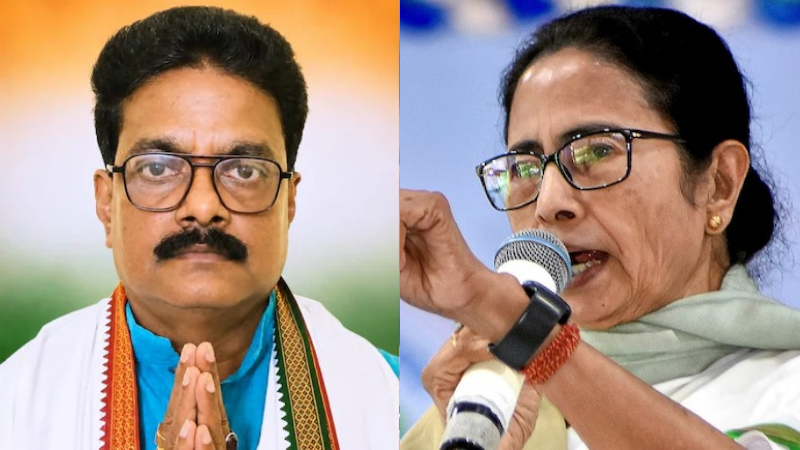 Mamata Banerjee and Milan Pradhan