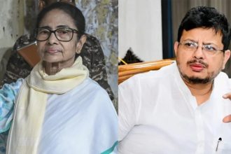 Mamata Banerjee and Ritabrata Banerjee