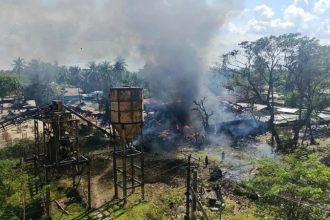 Myanmar military airstrike