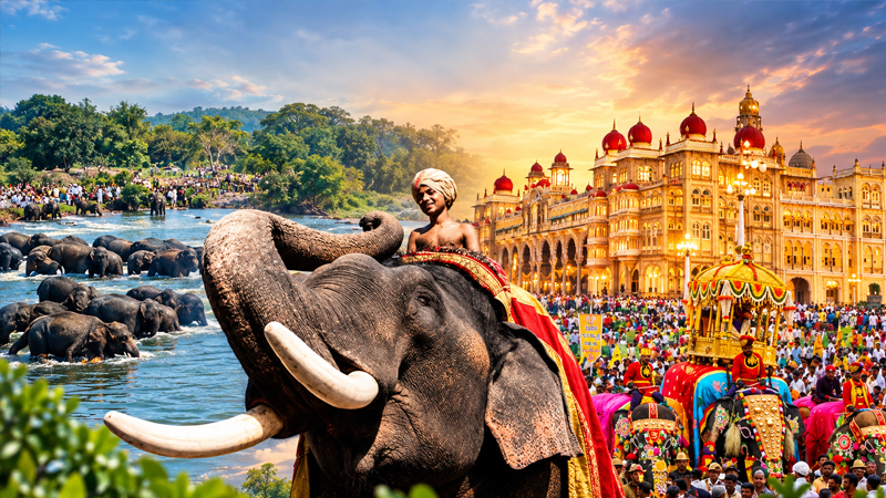 ಕಾಕನಕೋಟೆಯಲ್ಲಿ ಆಪರೇಷನ್ ʻಖೆಡ್ಡಾʼ - ಕಾಡಿನಿಂದ ಅರಮನೆಯ ಅಂಬಾರಿವರೆಗೆ; ದಸರಾ ಆನೆಗಳ ಇತಿಹಾಸವೇ ರೋಚಕ! 16 Mysuru Dasara 3