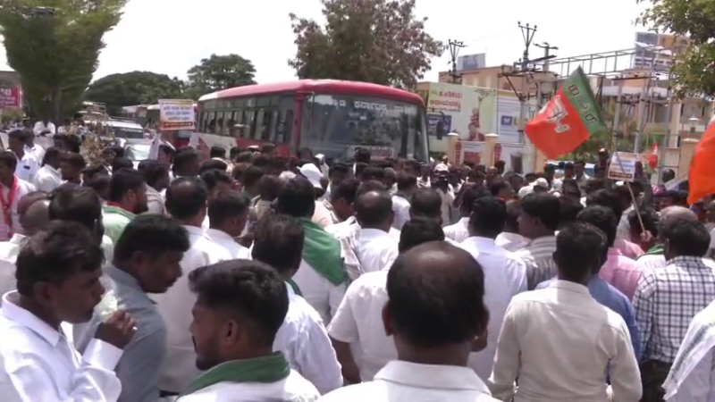 Raichuru Protest