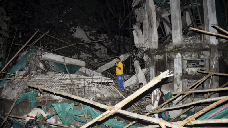 Ranchi Water Tank Slab Collapse