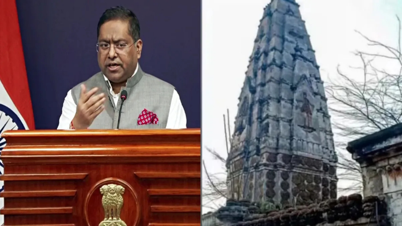 Randhir Jaiswal Pakistan Hindu Temple Demolition