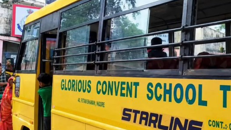 School bus driver shot at in MPs Dabra