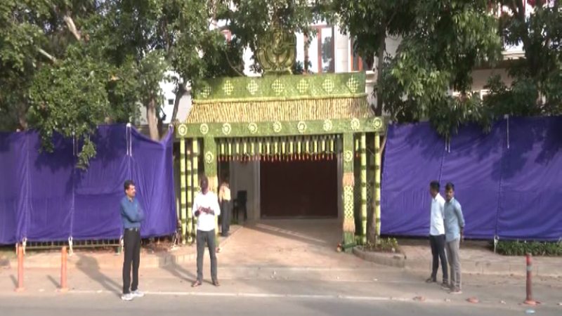 Siddaramaiah Performs Housewarming Ceremony of Grand 3 Storey Mysuru Residence Fulfills Wife Parvathis Long Cherished Dream