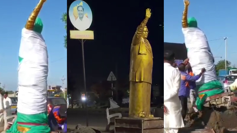 Siddaramaiah Statue 1