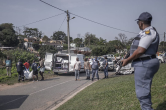 South Africa Gun Attack in Bar