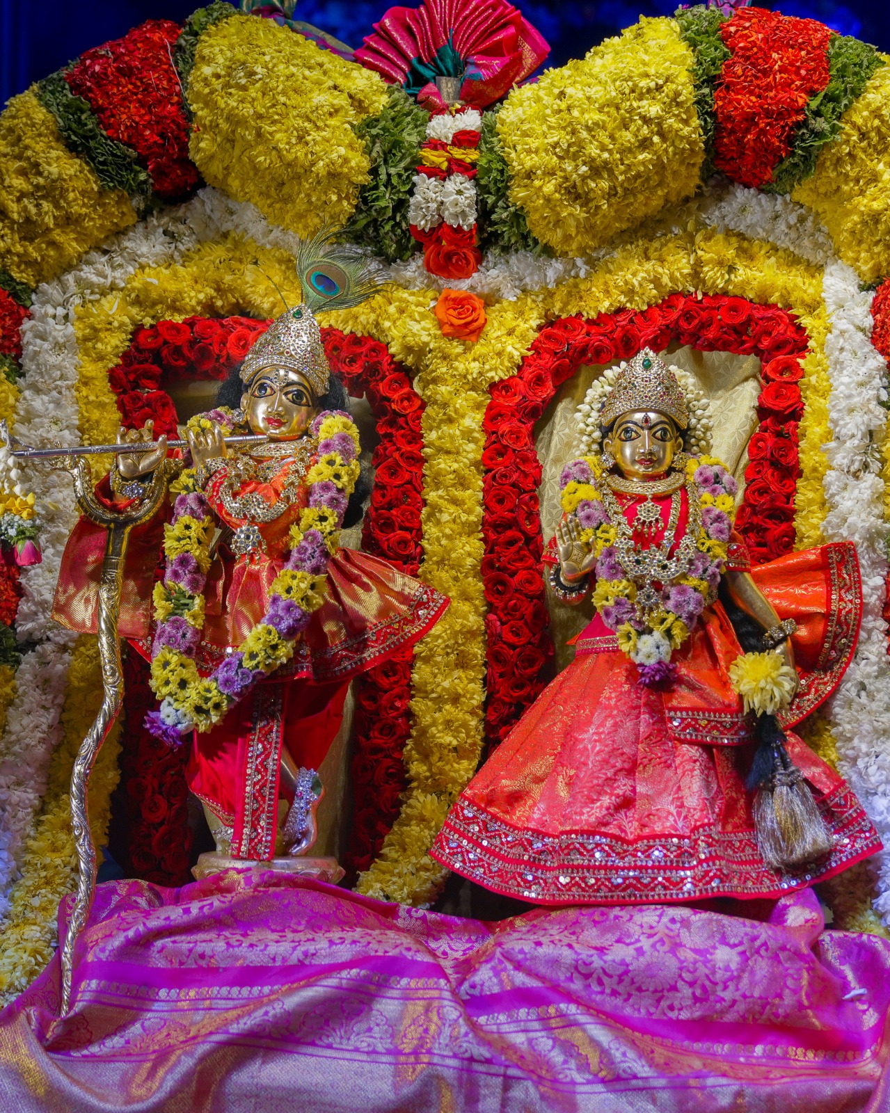 ಬೆಂಗ್ಳೂರು ಸೇರಿ ನಾಡಿನಾದ್ಯಂತ ಇಂದು ಶ್ರೀಕೃಷ್ಣ ಜನ್ಮಾಷ್ಟಮಿಯ ಸಂಭ್ರಮ 9 Sri Krishna Janmashtami celebrations at ISKCON Bengaluru 1
