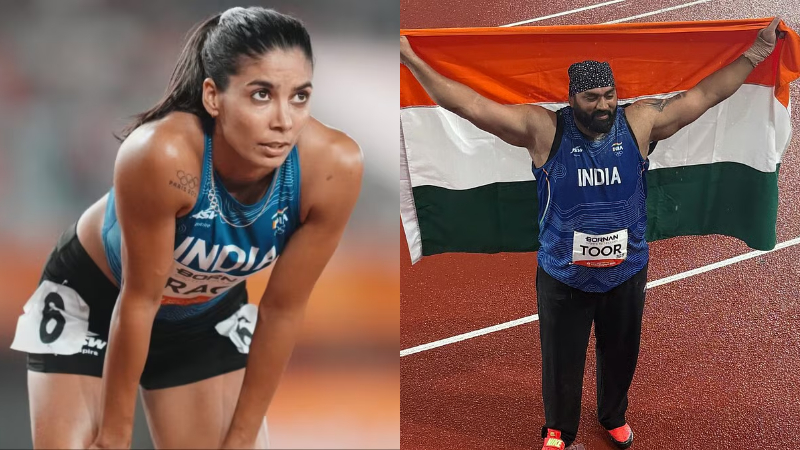 Asian Games 2026: ಶಾಟ್ ಪುಟ್‌ನಲ್ಲಿ ತಜಿಂದರ್‌ಪಾಲ್‌ಗೆ ಬೆಳ್ಳಿ, ಮಹಿಳೆಯರ 400 ಮೀಟರ್ ಓಟದಲ್ಲಿ ಪ್ರಾಚಿಗೆ ಕಂಚು