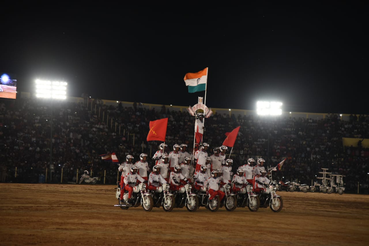 Torch Light Parade mysuru dasara 16