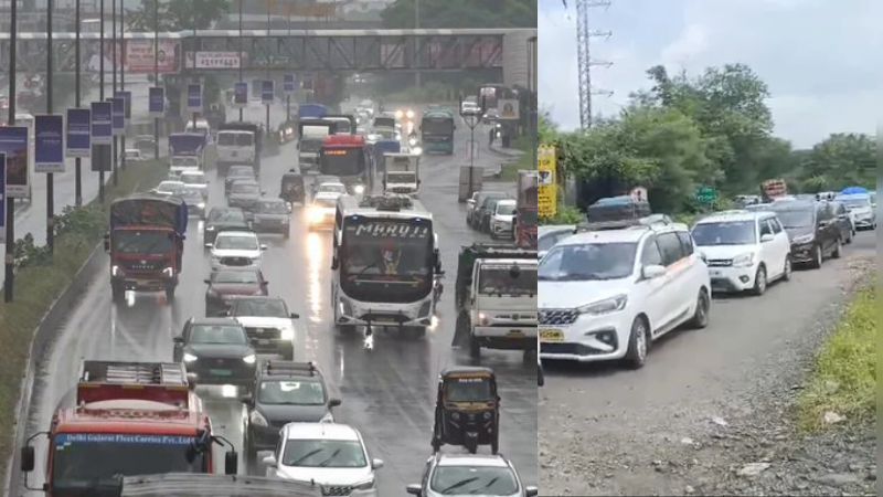Traffic Jam On Mumbai Pune