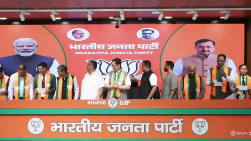 UDP MLAs Join BJP In Meghalaya
