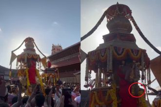 Udupi Krishna Idol Fell in Vitlapindi Utsava