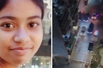 Uttar Pradesh Gaziyabad Stdent Fell From 12th floor