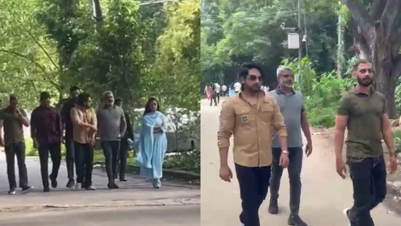 Vijayalakshmi met Darshan