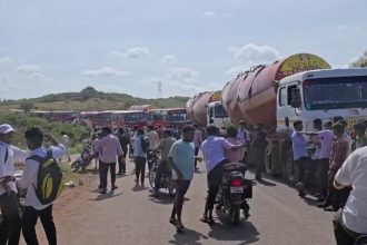 Why Travel for Free Instead of Working Bagalkote Women Block Road Protest Bus Conductors Remark 2