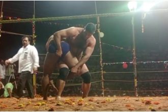 Wrestling Carnival in Bagalkote ndian Wrestlers Triumph Over Iranian Russian Opponents in International Bouts 2