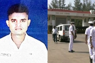 a sailor from kadamba naval base in karwar has gone missing