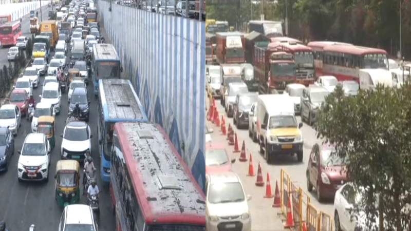 bengaluru traffic jam