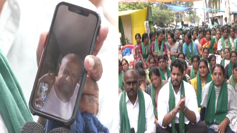 ರೈತರ ಪರವಾಗಿ ಜೈಲಿಗೆ ಹೋಗಲು ನಾನು ಸಿದ್ಧ: ಬಿಡದಿ ಟೌನ್‌ಶಿಪ್ ರೈತರಿಗೆ ಧೈರ್ಯ ತುಂಬಿದ ಹೆಚ್‌ಡಿಡಿ