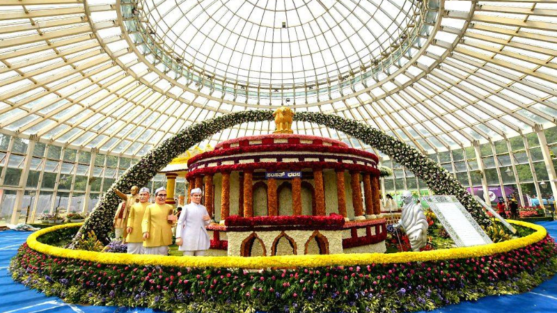 dasara flower show