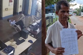 female constable assaults who came to file a complaint in hassan beluru