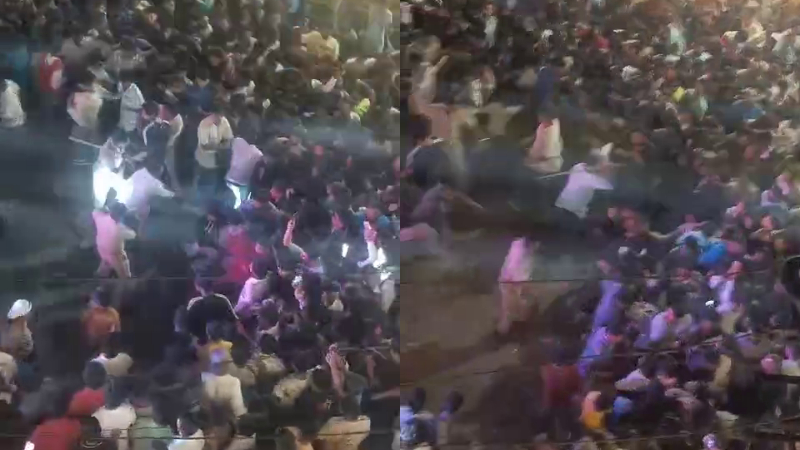 hubballi miscreants behave indecently with women during the ganesha procession