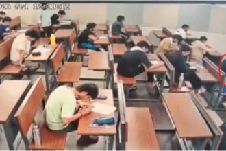 iit bombay student suicide cctv shows sahil wakode using phone in exam hall before tragedy