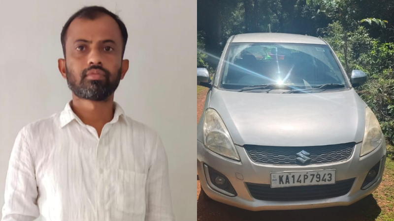 kudumallige society ceo goes missing car found in forest near ripponpet