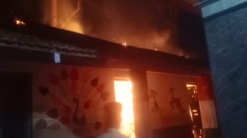 kudur school classroom fire