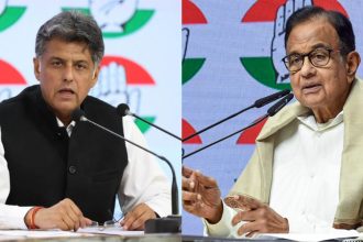 manish tewari chidambaram p
