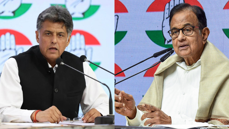 manish tewari chidambaram p