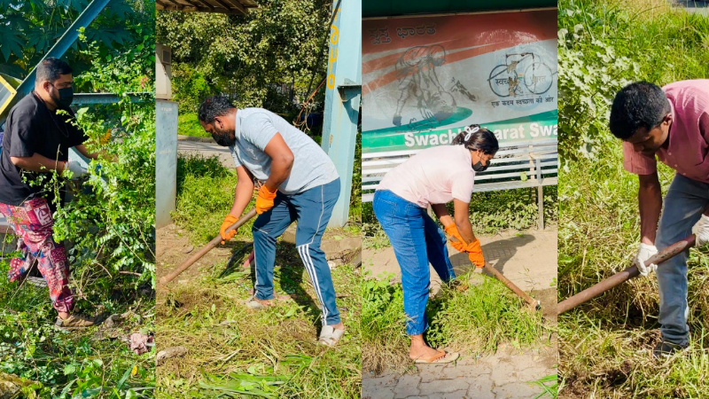media manasugalu kudremukh bus stand clean
